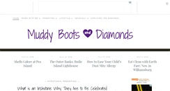 Desktop Screenshot of muddybootsanddiamonds.com