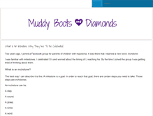 Tablet Screenshot of muddybootsanddiamonds.com